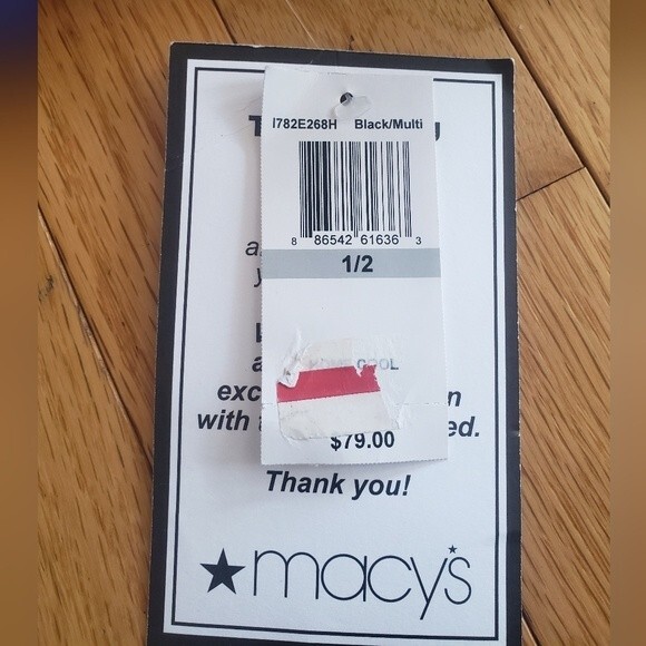 NWT B. Darlin Strapless Floral Dress Size 1/2 - Picture 5 of 6